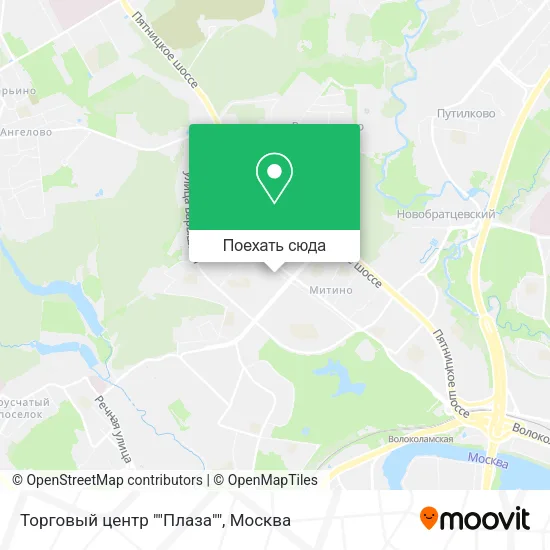 Карта Торговый центр ""Плаза""