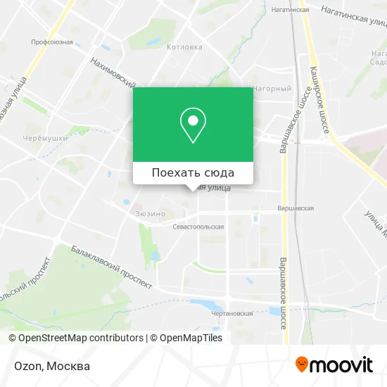 Карта Ozon