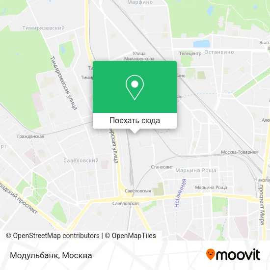 Карта Модульбанк