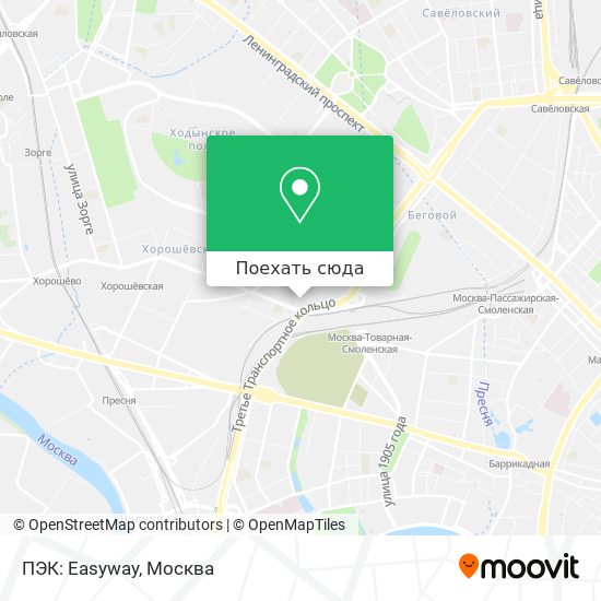 Карта ПЭК: Easyway
