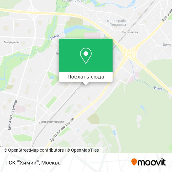 Карта ГСК ""Химик""