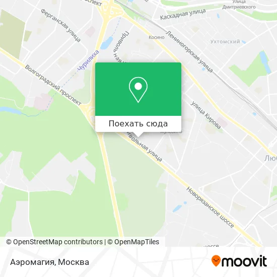 Карта Аэромагия