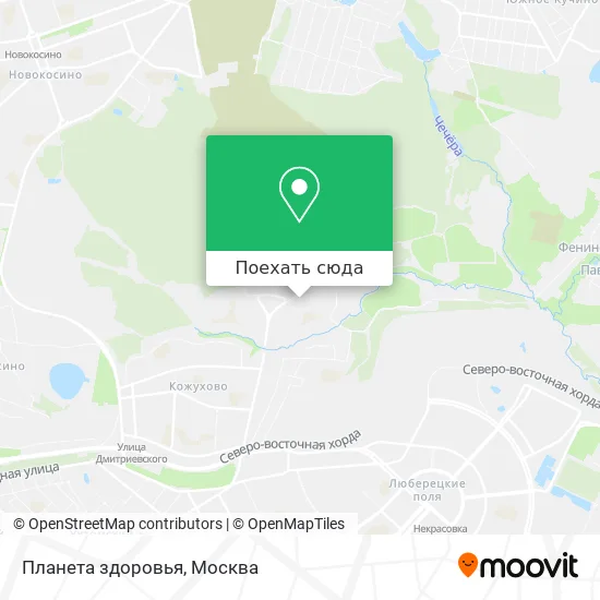 Карта Планета здоровья