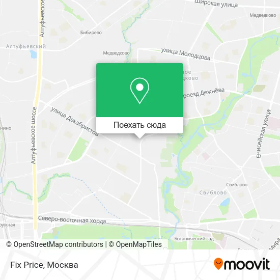 Карта Fix Price