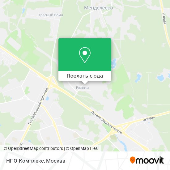 Карта НПО-Комплекс