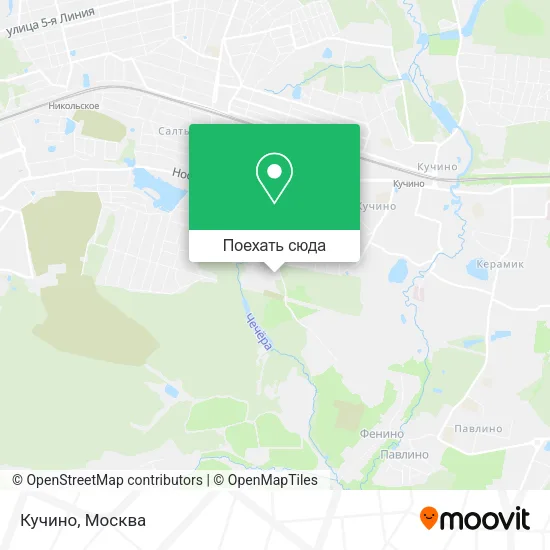 Карта Кучино