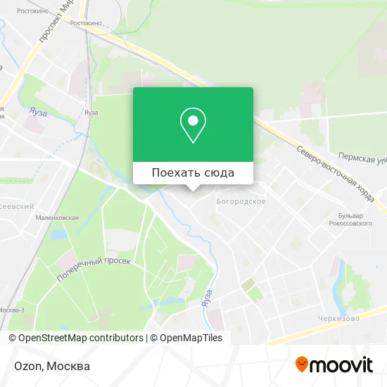 Карта Ozon