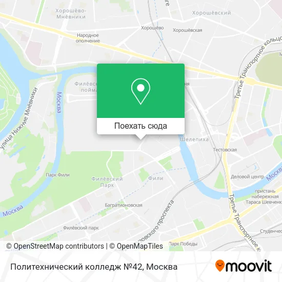 Карта Политехнический колледж №42