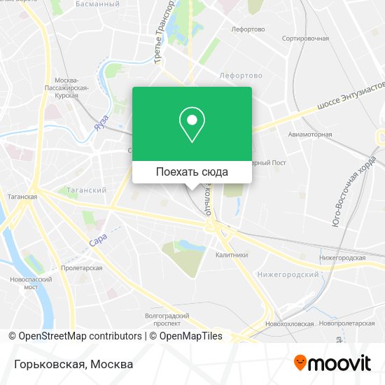 Карта Горьковская