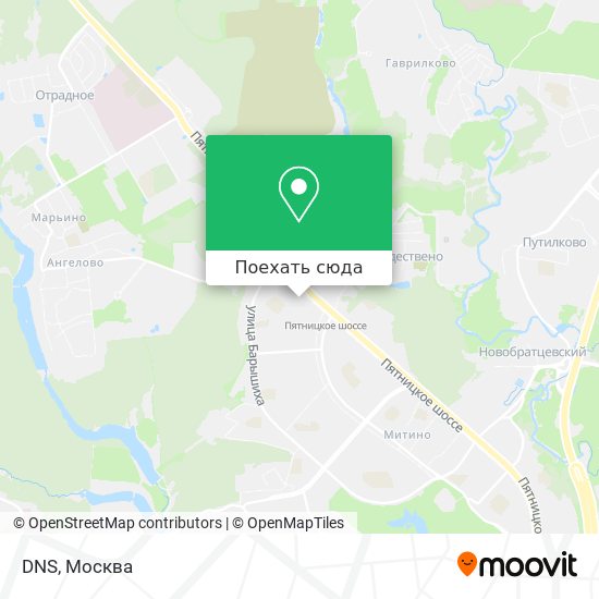 Карта DNS