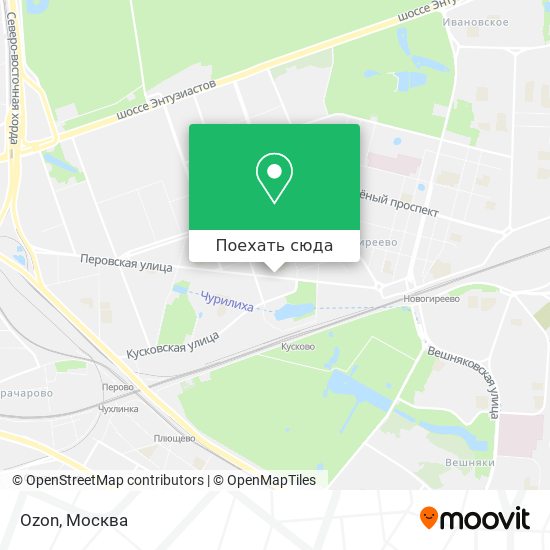 Карта Ozon