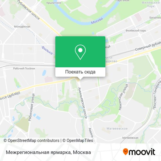 Карта Межрегиональная ярмарка