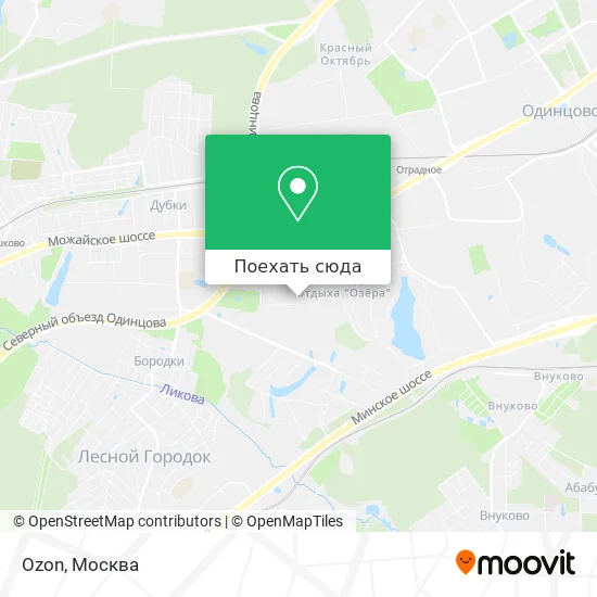 Карта Ozon