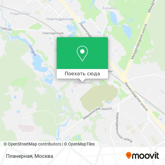 Карта Планерная