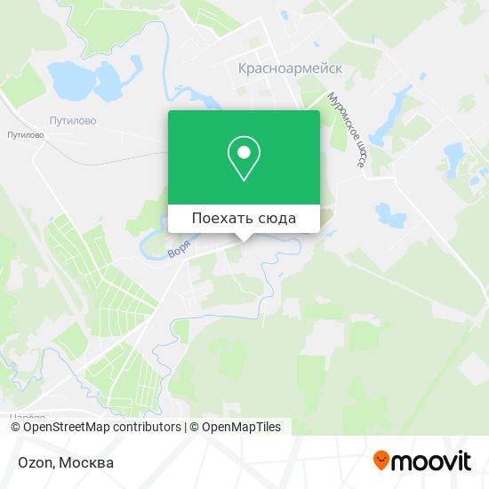 Карта Ozon