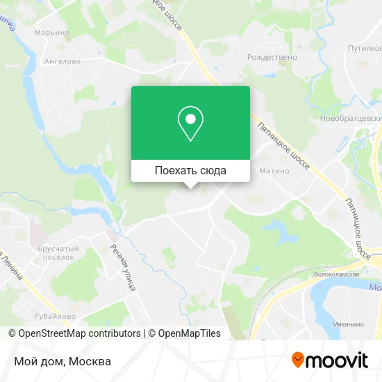 Карта Мой дом