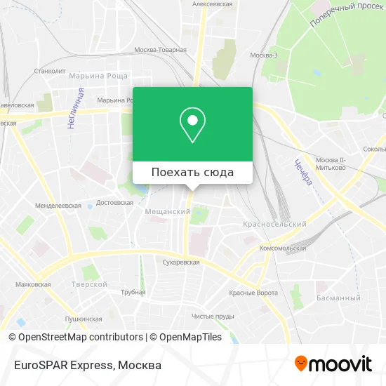 Карта EuroSPAR Express