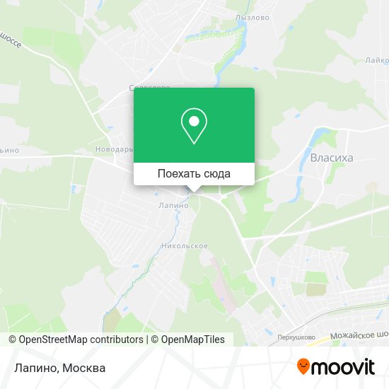 Карта Лапино