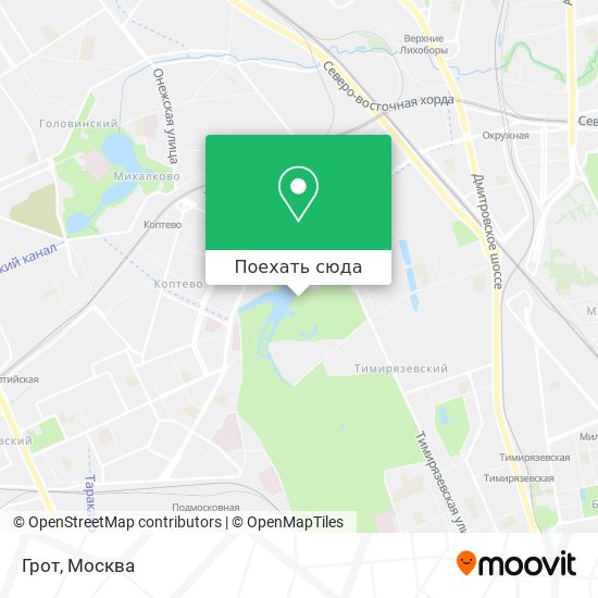 Карта Грот