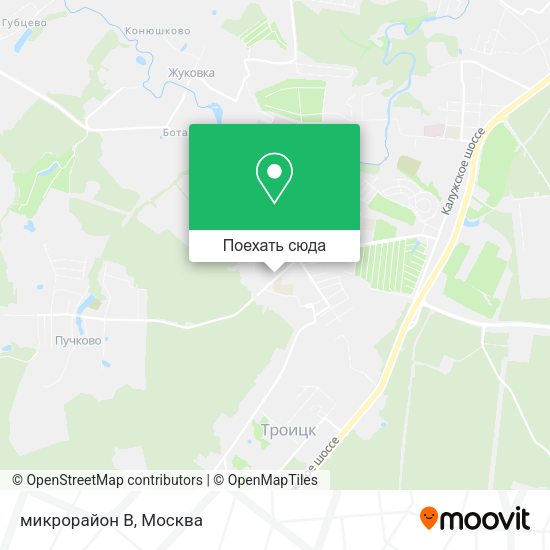Карта микрорайон В