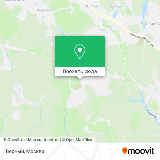 Карта Верный