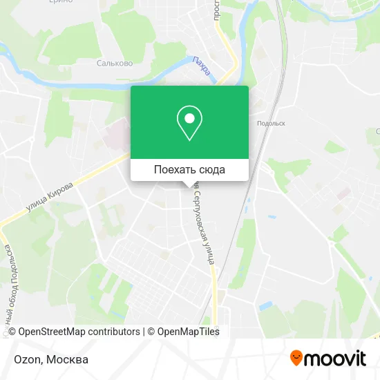Карта Ozon