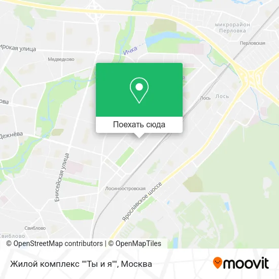 Карта Жилой комплекс ""Ты и я""