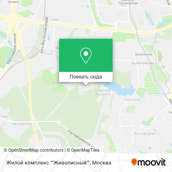 Карта Жилой комплекс ""Живописный""