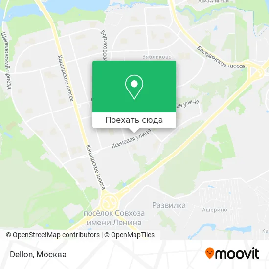 Карта Dellon