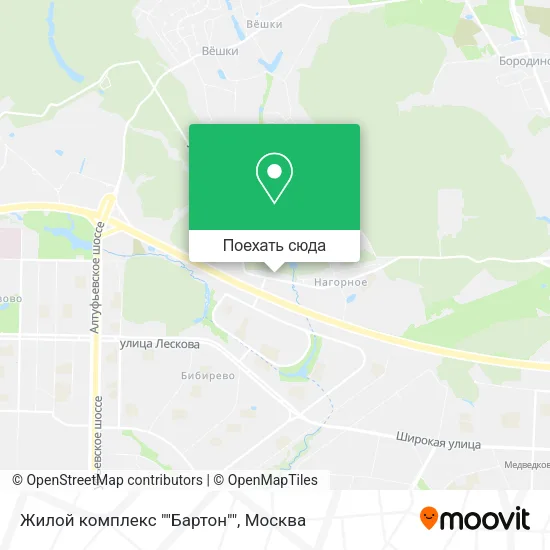 Карта Жилой комплекс ""Бартон""