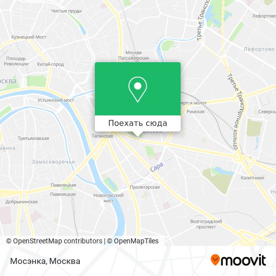 Карта Мосэнка