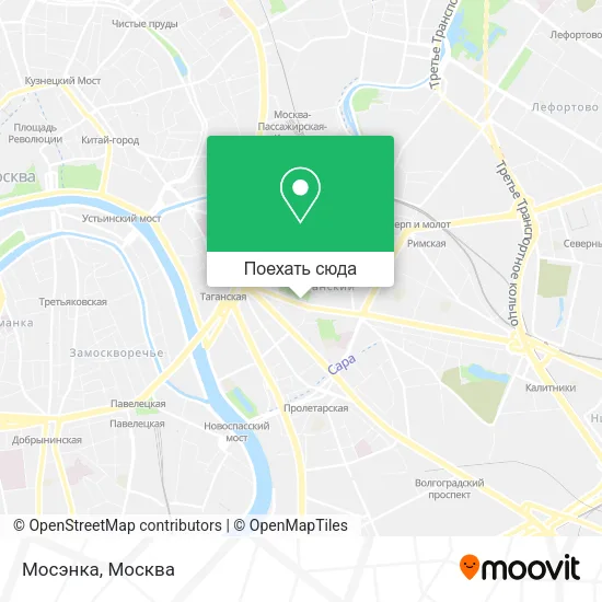 Карта Мосэнка