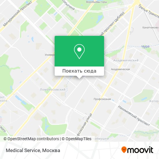 Карта Medical Service