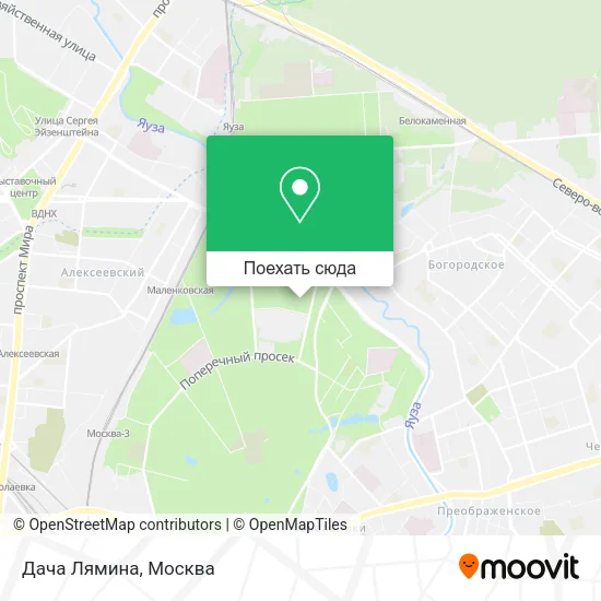 Карта Дача Лямина
