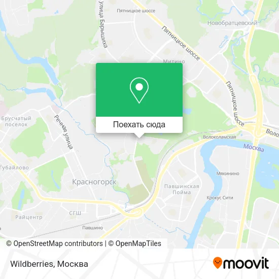 Карта Wildberries