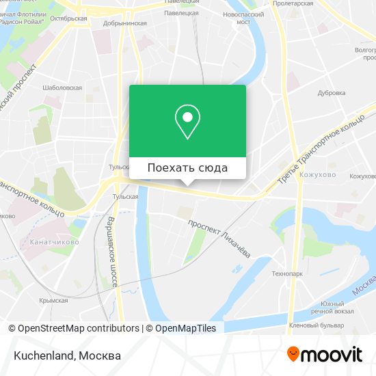 Карта Kuchenland