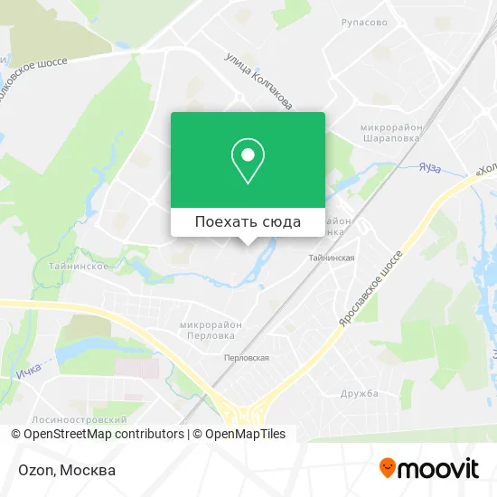 Карта Ozon