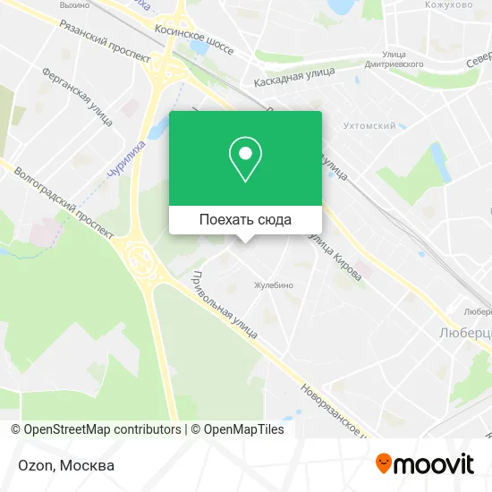 Карта Ozon
