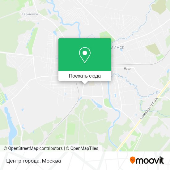 Карта Центр города