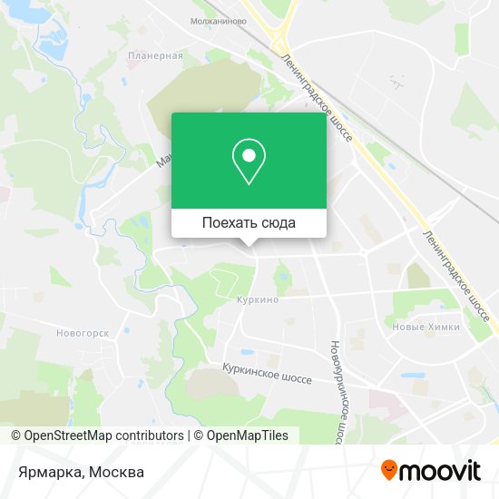 Карта Ярмарка