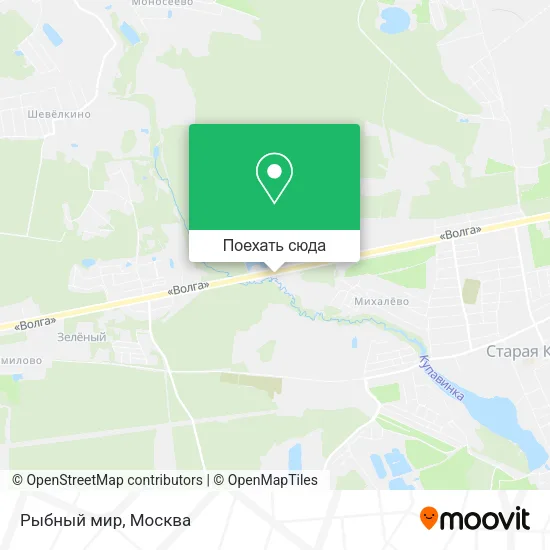 Карта Рыбный мир