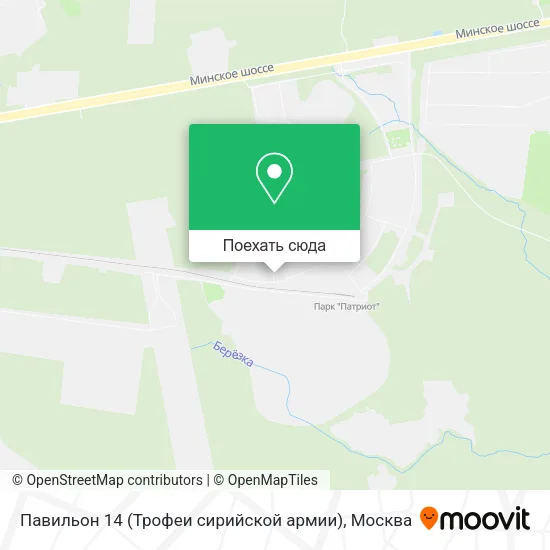 Карта Павильон 14 (Трофеи сирийской армии)