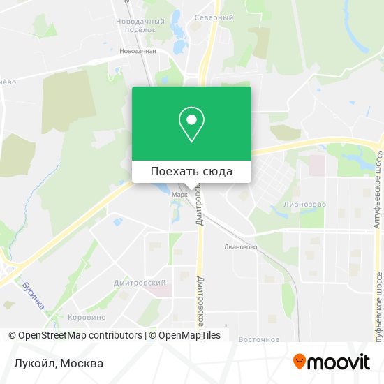 Карта Лукойл
