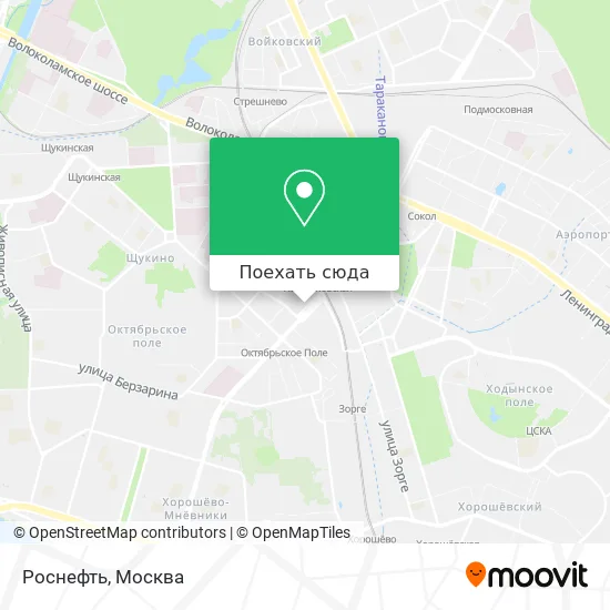 Карта Роснефть