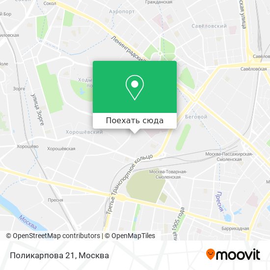 Карта Поликарпова 21