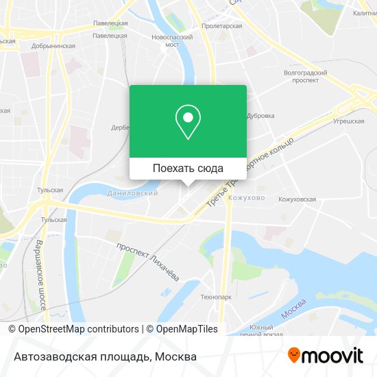 Карта Автозаводская площадь