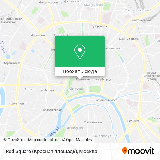 Карта Red Square (Красная площадь)