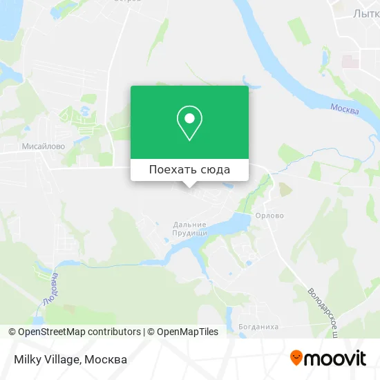 Карта Milky Village