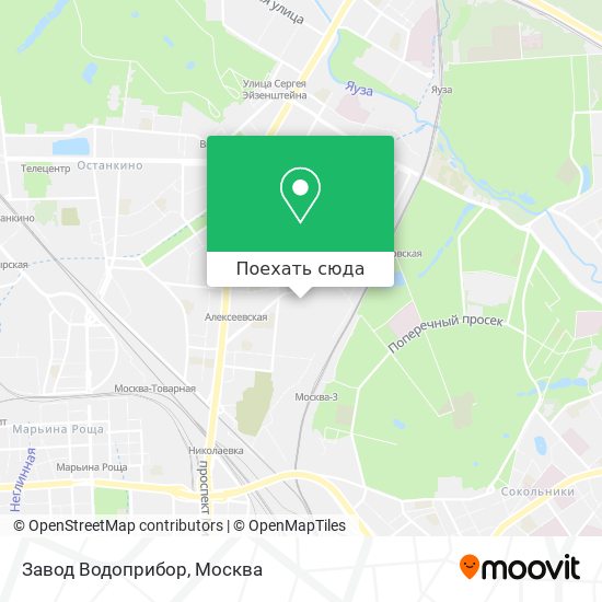 Карта Завод Водоприбор