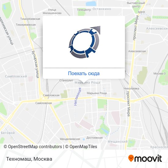 Карта Техномаш